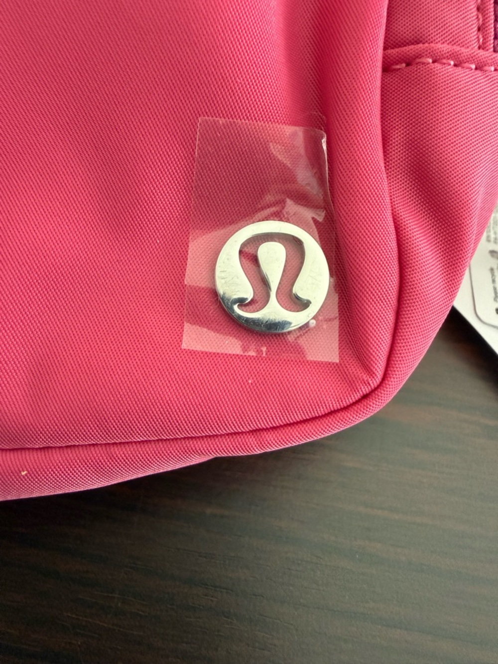 NWT Lululemon Everywhere Belt Bag Large Wild Berry Silver Hardware Nylon New - Picture 3 of 5